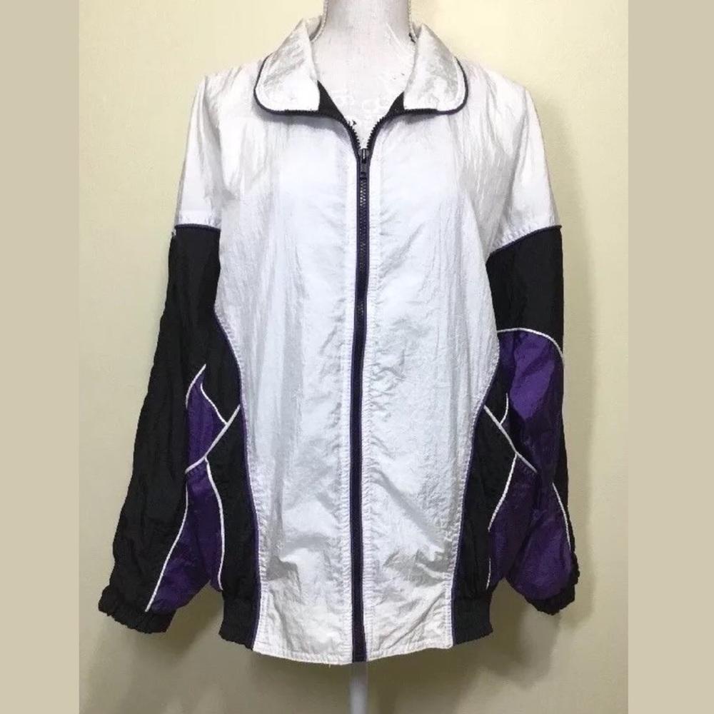 ๐ต Vintage Track Suit Jacket Windbreaker - Picture 1 of 7